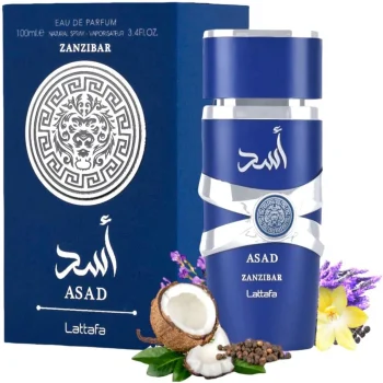 Lattafa - Asad Zanzibar For Men 100Ml (SEALED BOX)