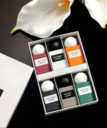 IBRAQ Ibrahim Al-Qurashi set Diamond Collection EDP 6 Pcs x10ml
