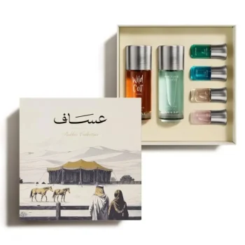 مجموعة بخور عيد من عساف أو دو بارفان للجنسين – 340 مل box